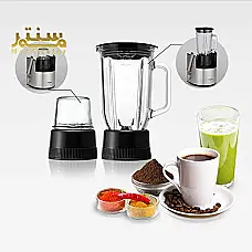 آبمیوه‌گیری بوش مدل MES4010 با طراحی مدرن و بدنه استیل ضدزنگ روی کابینت آشپزخانه - دوم
