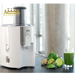 نمای کناری آبمیوه گیری بروان مدل j500