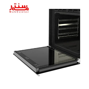 نمای کناری فر توکار آلتون مدل v303sn با درب باز