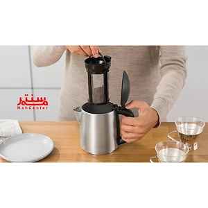 چای ساز بوش TTA5883 با بدنه استیل ضدزنگ و طراحی مدرن