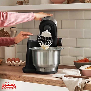 قلاب خمیرزنی بوش MUMS2VM00 در حال ورز دادن خمیر