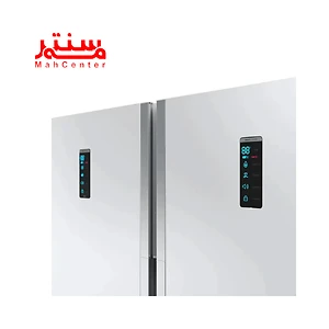 نمای نزدیکتر یخچال و فریزر دوقلو 38 فوت اسنوا سری هایپر مدل srdi-sfdi-m210 سفید