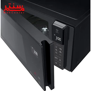 نمای بالایی مایکروویو ال جی مدل mh8295 مشکی