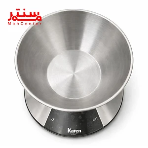 نمای بالایی ترازو آشپزخانه کارن کمری مدل ek4370