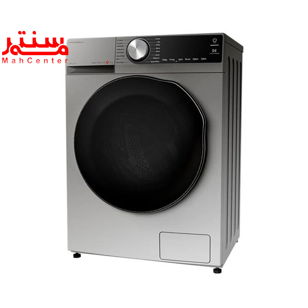 نمای کناری ماشین لباسشویی پاکشوما مدل u9-x