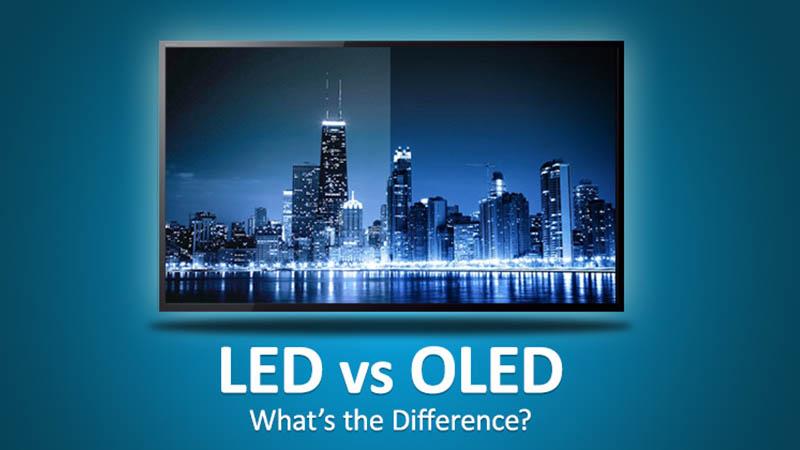 مقایسهی میزان روشنایی تلویزیونهای LED و OLED